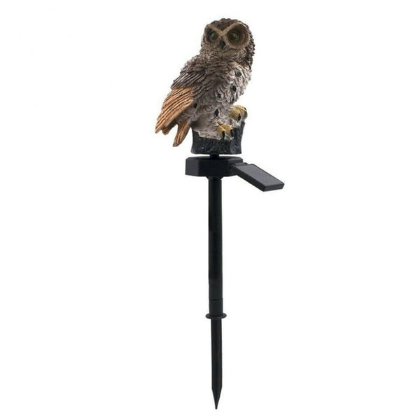 New Money Solar Powered Garden LED Lights Owl Animal Pixie Lawn Ornament Waterproof Lamp Unique Christmas Lights Outdoor Solar Lamps ✈