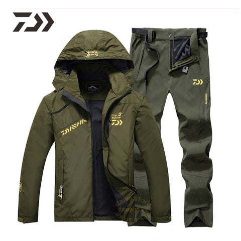 New Money Fishing Suit Men Spring Autumn Thin Fishing Clothing Hooded Sports Hiking Fishing Jacket Outdoor Clothes Fishing Wear