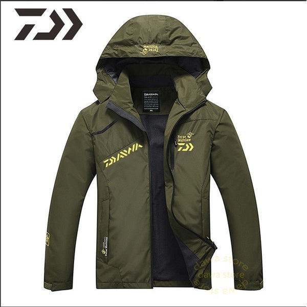 New Money Fishing Suit Men Spring Autumn Thin Fishing Clothing Hooded Sports Hiking Fishing Jacket Outdoor Clothes Fishing Wear